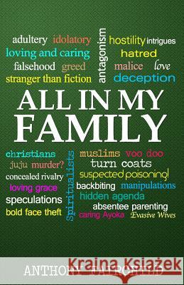 All In My Family Fairchild, Anthony 9781981523399