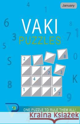 Vaki Puzzles January Rhys Michael Cullen 9781981531455