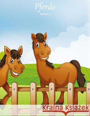 Pferde-Malbuch 3 Nick Snels 9781981575879