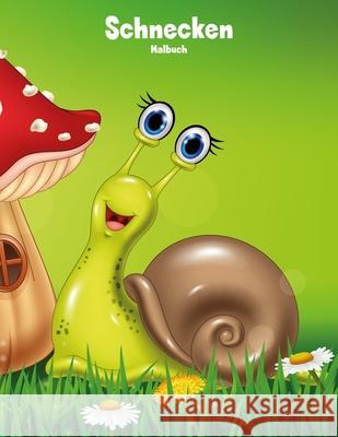 Schnecken-Malbuch 1 Nick Snels 9781981668267 Createspace Independent Publishing Platform