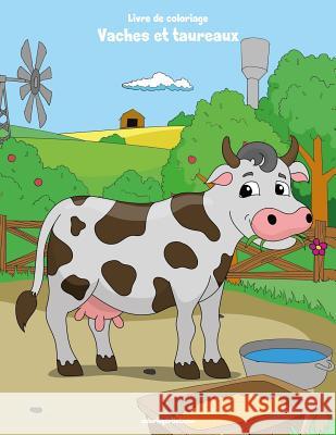 Livre de coloriage Vaches et taureaux 2 Nick Snels 9781982018023