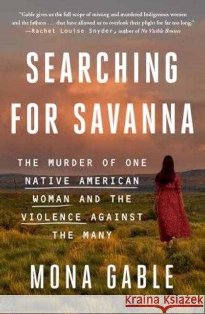 Searching for Savanna Mona Gable 9781982153694 Atria Books