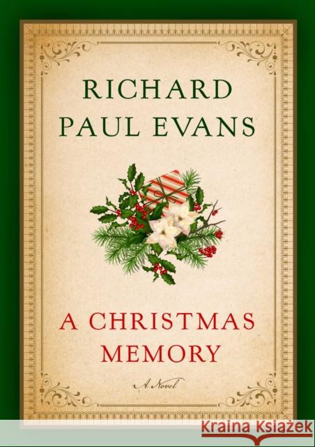 A Christmas Memory Richard Paul Evans 9781982177447 Gallery Books