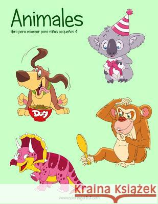 Animales libro para colorear para niños pequeños 4 Snels, Nick 9781983418921 Createspace Independent Publishing Platform