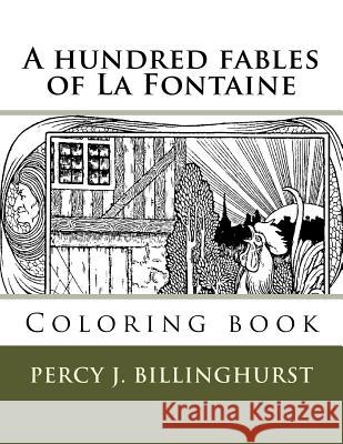 A hundred fables: Coloring book Guido, Monica 9781983438813