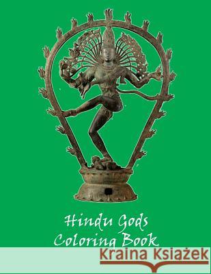 Hindu Gods Coloring Book Lazaros' Blan 9781983495557 Createspace Independent Publishing Platform