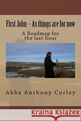 First John -- As things are for now Curley, Abba Anthony 9781983553905 Createspace Independent Publishing Platform