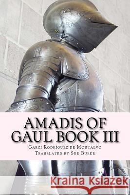 Amadis of Gaul Book III Sue Burke Garci Rodrigue 9781983602566 Createspace Independent Publishing Platform