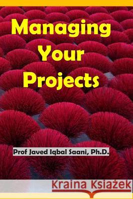 Managing Your Projects Prof Javed Iqba 9781983977893 Createspace Independent Publishing Platform