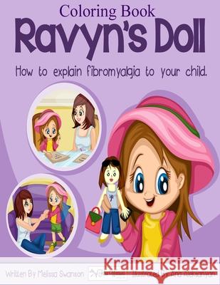 Ravyn's Doll Coloring Book Ana Aleksanyan Melissa Swanson 9781984100146 Createspace Independent Publishing Platform