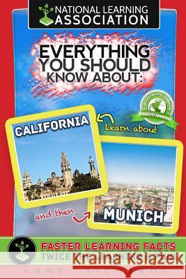 Everything You Should Know About California and Munich Richards, Anne 9781984254412 Createspace Independent Publishing Platform