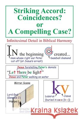 Striking Accord: Coincidences? Or a Compelling Case?: Infinitesimal Detail in Biblical Harmony Messenger Alan 9781984337436
