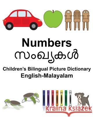 English-Malayalam Numbers Children's Bilingual Picture Dictionary Richard Carlso Suzanne Carlson 9781984355300 Createspace Independent Publishing Platform