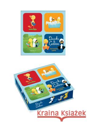 Duck & Goose Matching Game: A Memory Game with 20 Matching Pairs for Children Hills, Tad 9781984822932