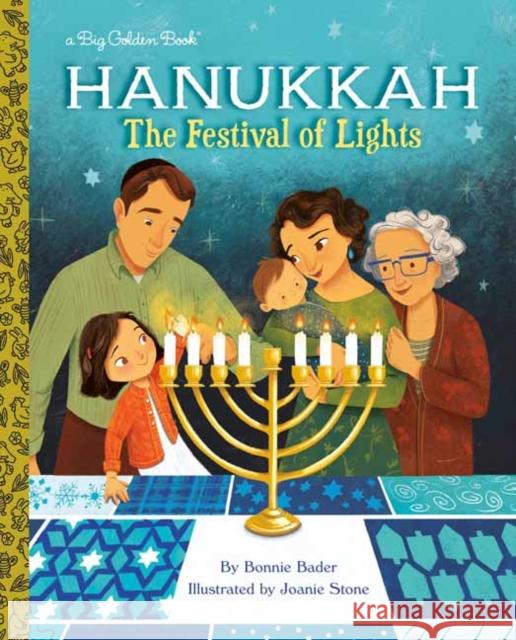 Hanukkah Bonnie Bader 9781984852496 Golden Books