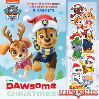 One Pawsome Christmas: A Magnetic Play Book (PAW Patrol) Random House, Random House 9781984895028 Random House USA Inc