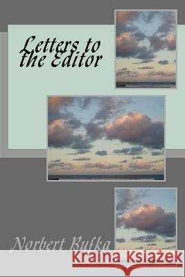 Letters to the Editor Norbert Bufka 9781986005838