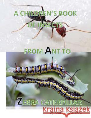 A Children's Book of Insects from A-Z: An introduction to Entomology using rhyme for ages 6 and up.. Garry Anthony Degrood 9781986205870 Createspace Independent Publishing Platform