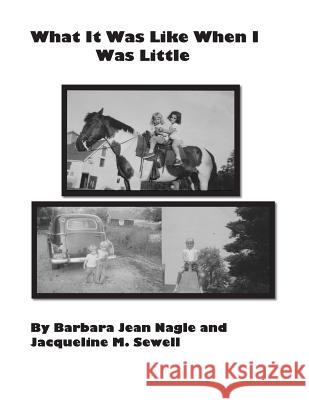 What It Was Like When I Was Little Barbara Jean Nagle Jacqueline M. Sewell 9781986341028 Createspace Independent Publishing Platform
