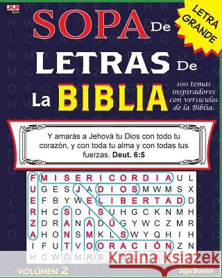 SOPA de LETRAS de la BIBLIA, Volúmen 2 Jaja Books 9781986346849 Createspace Independent Publishing Platform