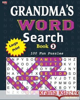 GRANDMA'S WORD Search Book 3 Jaja Books 9781986477697 Createspace Independent Publishing Platform