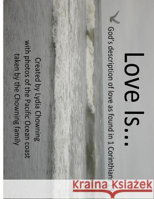 Love is....: God's description of love from 1 Corinthians 13 Chowning, Lydia 9781986560412 Createspace Independent Publishing Platform