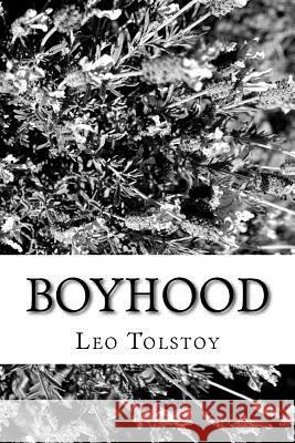 Boyhood Leo Tolstoy 9781986728775