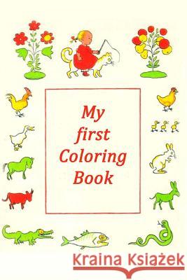 My First Coloring Book Ivar Arosenius 9781986817783