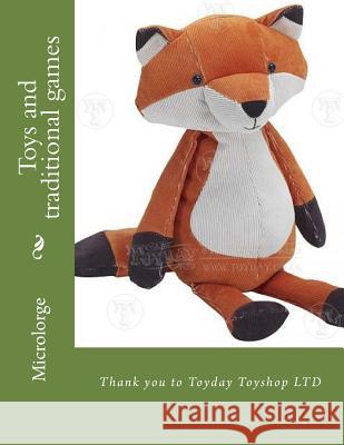 Toys and traditional games Toyday Toyshop Ltd 9781986842884 Createspace Independent Publishing Platform