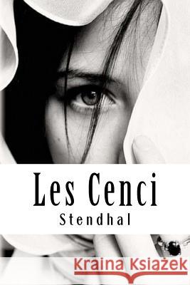 Les Cenci Stendhal 9781986882811