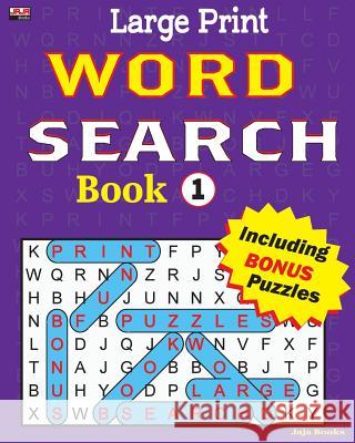 Large Print Word Search Book Jaja Books 9781987491050 Createspace Independent Publishing Platform