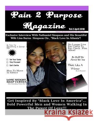 Pain 2 Purpose April Issue Tangie Francine Roseboro 9781987530766 Createspace Independent Publishing Platform
