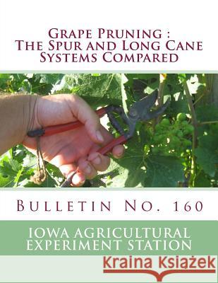 Grape Pruning: The Spur and Long Cane Systems Compared: Bulletin No. 160 Iowa Agricultural Experiment Station     T. J. Maney Roger Chambers 9781987608922 Createspace Independent Publishing Platform