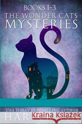 The Wonder Cats Mysteries Books 1-3 Harper Lin 9781987859546 Harper Lin Books