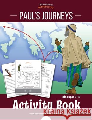 Paul's Journeys Activity Book Bible Pathway Adventures Pip Reid 9781988585666 Bible Pathway Adventures