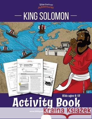 King Solomon Activity Book Bible Pathway Adventures Pip Reid 9781988585802 Bible Pathway Adventures