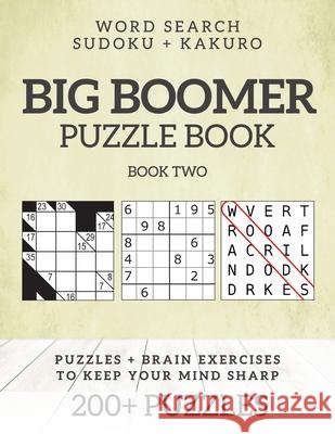 Big Boomer Puzzle Books #2 Barb Drozdowich 9781988821962 Boomer Press