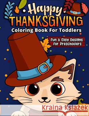 Happy Thanksgiving Coloring Book Hall, Harper 9781989543412 Happy Harper