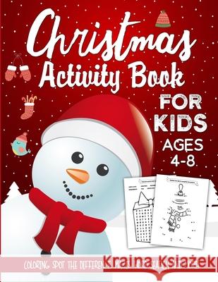 Christmas Activity Book Harper Hall 9781989543511 Cbab Press