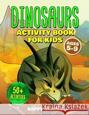 Dinosaur Activity Book Harper Hall 9781989543665 Cbab Press