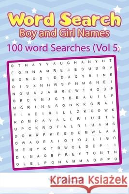 Word Search: Boy and Girl Names Acr Publishing 9781989552117