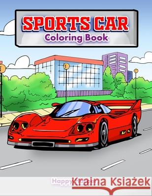 Sportscar Coloring Hall, Harper 9781989968130