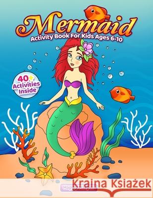 Mermaid Activity Book Harper Hall 9781989968246 Cbab Press