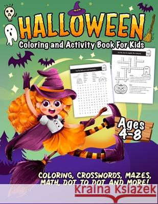 Coloring and Activity Book - Halloween Edition Hall, Harper 9781989968420 Happy Harper