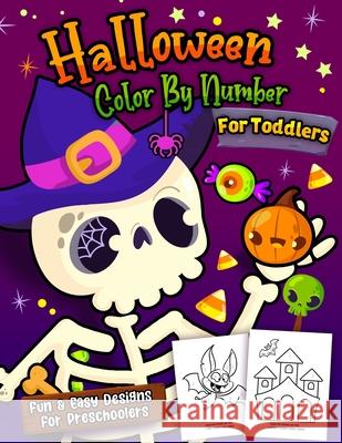 Color By Number - Halloween Edition Hall, Harper 9781989968543 Happy Harper