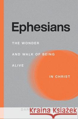 Ephesians: The Wonder and Walk of Being Alive In Christ Darrell W Johnson 9781990331022