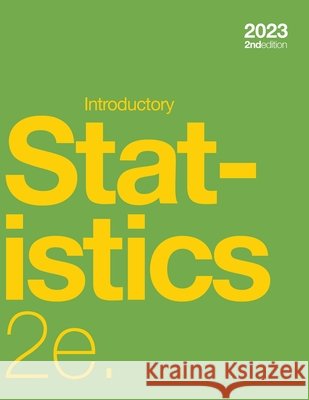 Introductory Statistics (paperback, b&w) Susan Dean 9781998109340