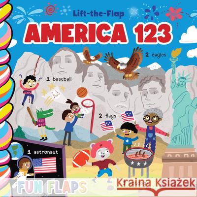 America 123 Carrie Hager 9781998211920 Taffy Tales