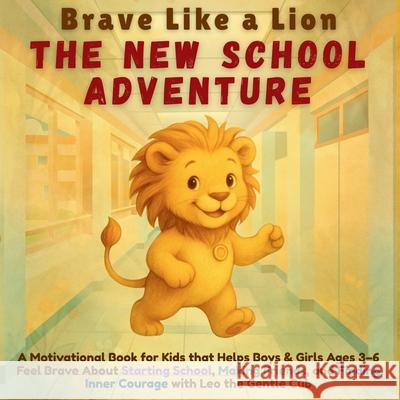 Brave Like a Lion - The New School Adventure: A Motivational Story for Kids that Helps Boys & Girls Aged 3-6 About Starting School, Making Friends, an Aria Capri Publishing Mauricio Vasquez 9781998729821 Aria Capri International Inc.