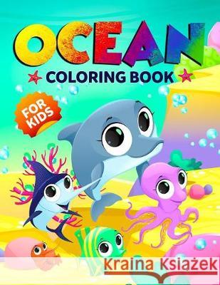 Ocean Coloring Book Hall, Harper 9781999094423 Happy Harper